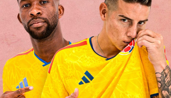 La Selección Colombia presenta su nueva camiseta rumbo al Mundial 2026